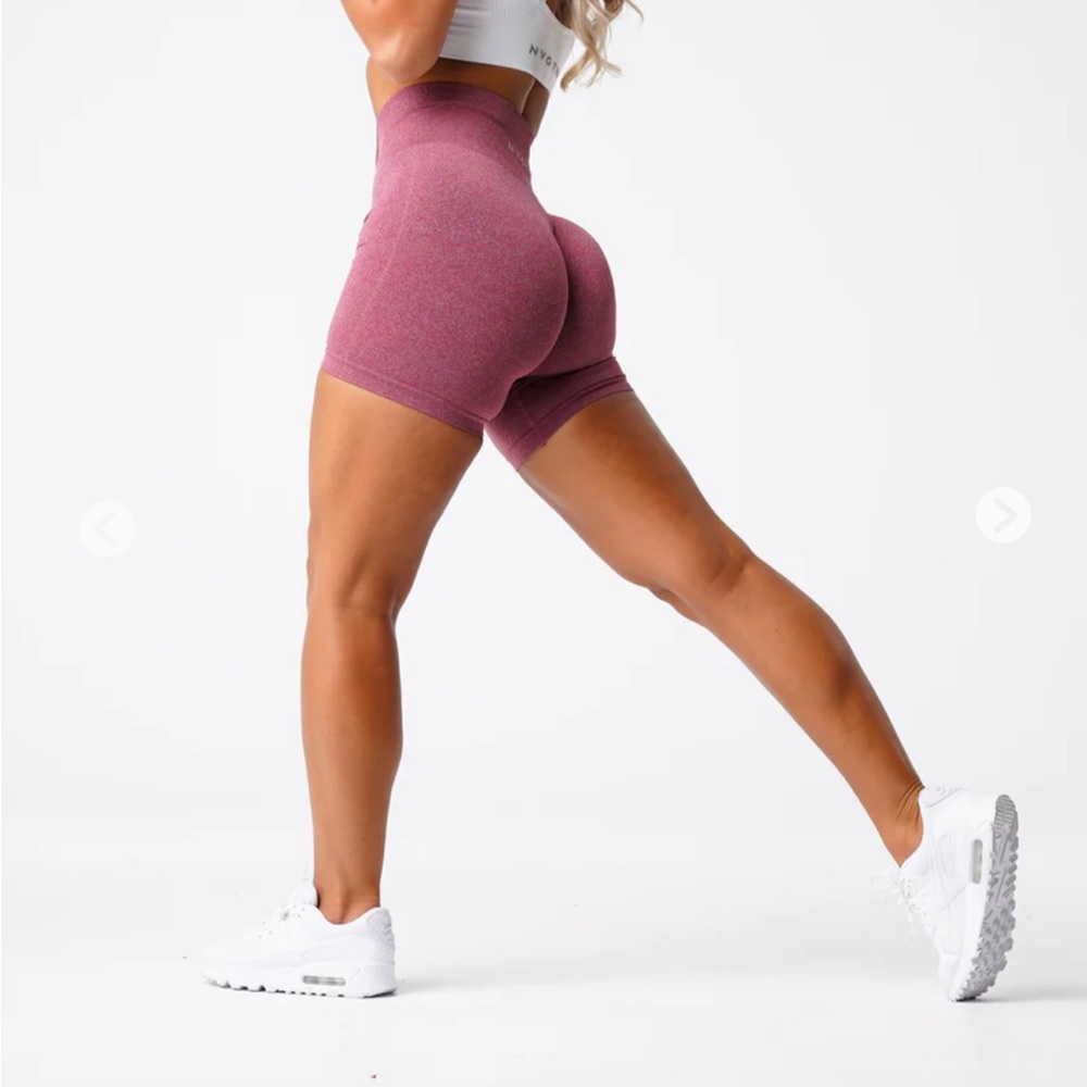 NVGTN Navigation Women’s Maroon Pro Seamless Shorts XS